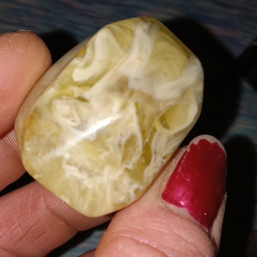 ACRYLIC Stone Statement Ring
